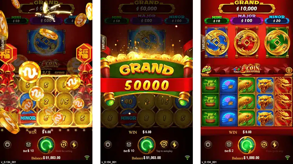 3 Coins Magicwinzip Bonus